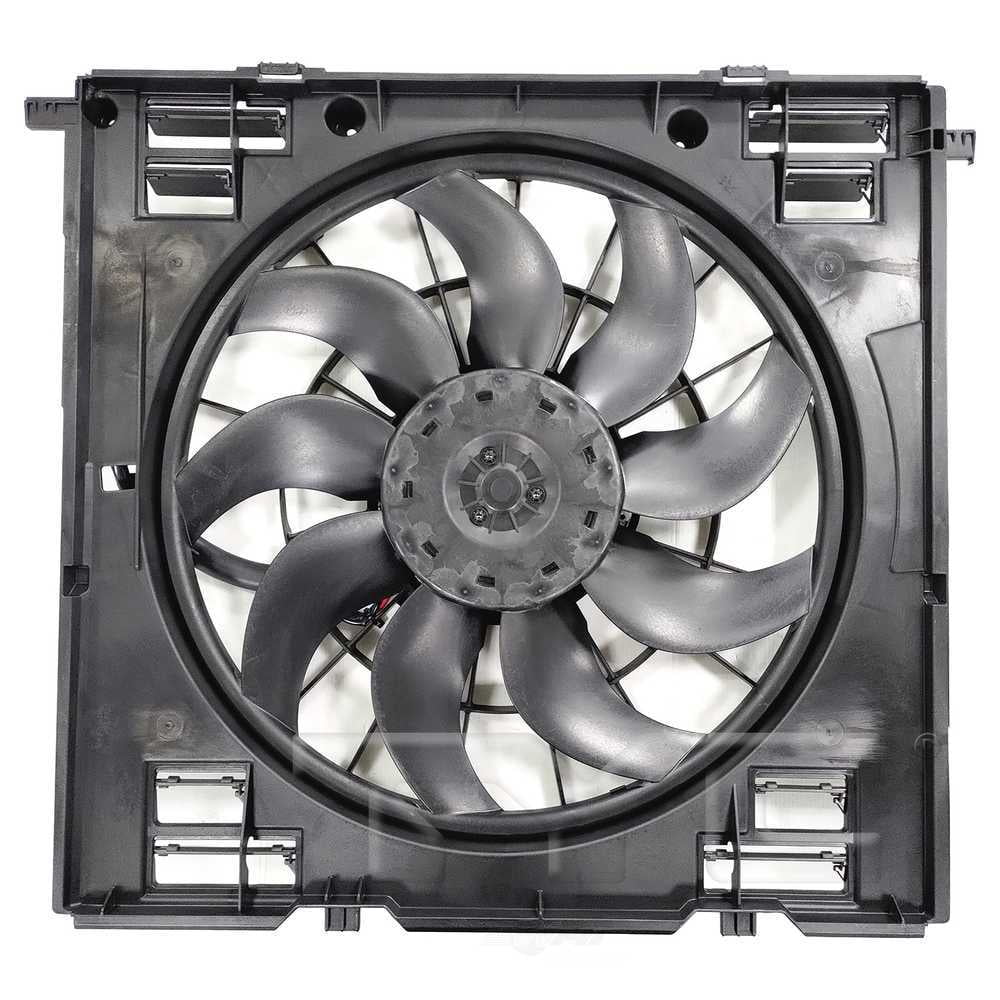 TYC 625160 Dual Radiator And Condenser Fan Assembly