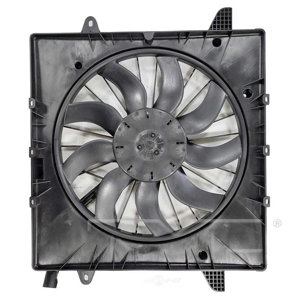 TYC 625330 Dual Radiator And Condenser Fan Assembly
