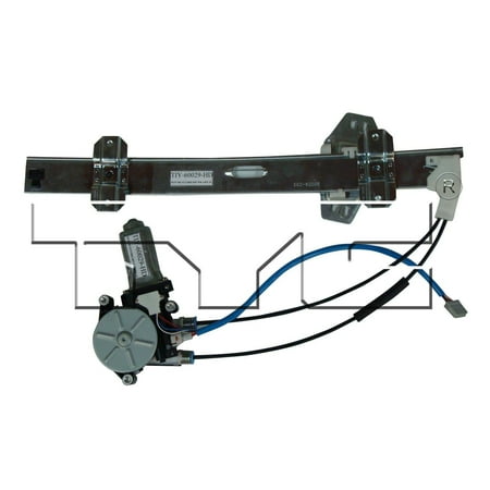 TYC 660060 Power Window Motor And Regulator Assembly Fits 1994 Honda Accord