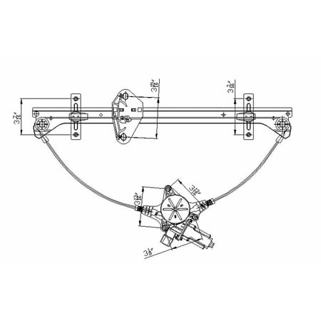 TYC 660126 Power Window Motor And Regulator Assembly Fits select: 2005-2010 HONDA ODYSSEY
