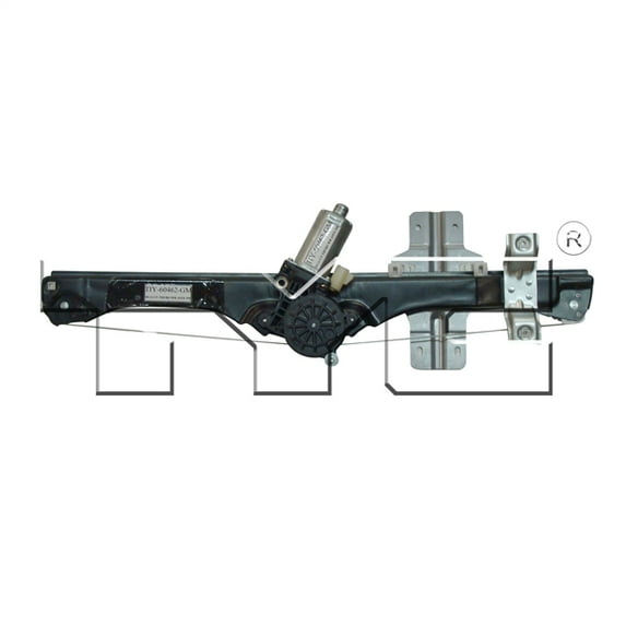 TYC 660475 Front Left Window Regulator for ACADIA SATURN OUTLOOK TRAVERSE Fits select: 2009-2012 CHEVROLET TRAVERSE, 2007-2012 GMC ACADIA