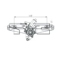 thumbnail image 1 of TYC 660513 Rear Right Replacement Window Regulator Fits select: 2005-2007 CHEVROLET MALIBU, 2008 CHEVROLET MALIBU LS, 1 of 4