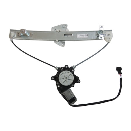 TYC 660568 Replacement rear left Window Regulator Fits select: 2004-2012 MITSUBISHI GALANT
