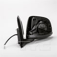 thumbnail image 1 of TYC 7150032 for Suzuki SX4 Left Non-Heated Manual Replacement Mirror Fits 2009 Suzuki SX4, 1 of 4