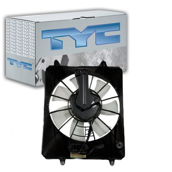 TYC AC Condenser Fan Assembly compatible with Honda CR-V 2010-2014