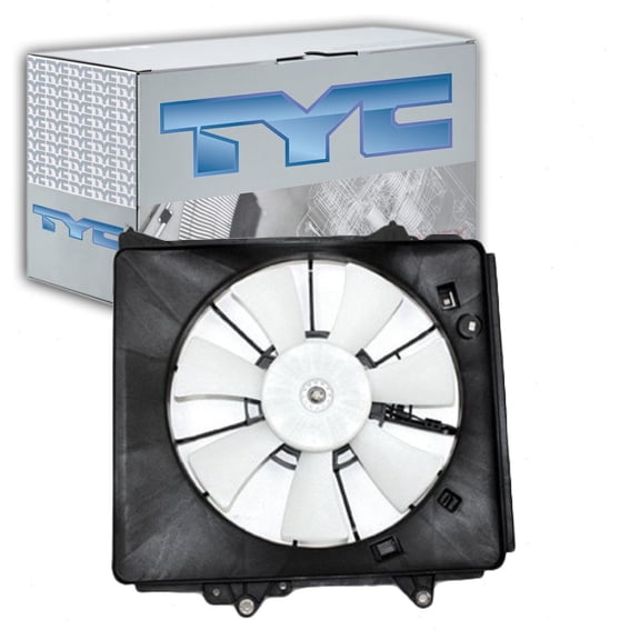TYC AC Condenser Fan Assembly compatible with Honda Fit 2009-2013