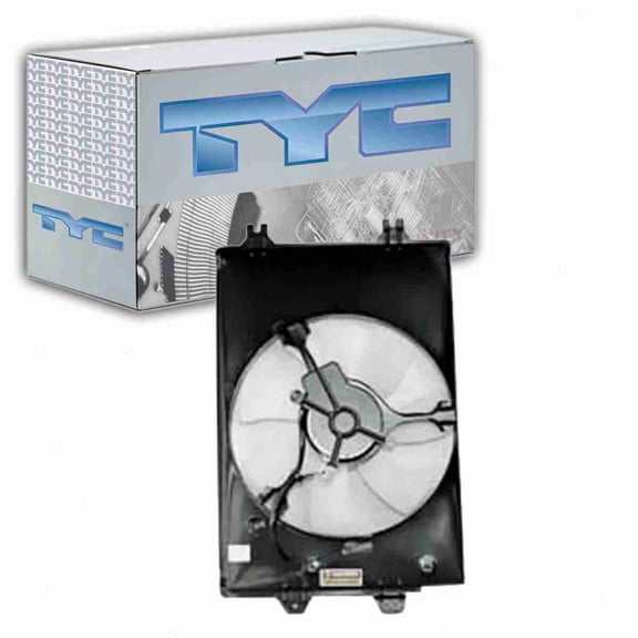 TYC AC Condenser Fan Assembly compatible with Honda Ridgeline 2006-2008