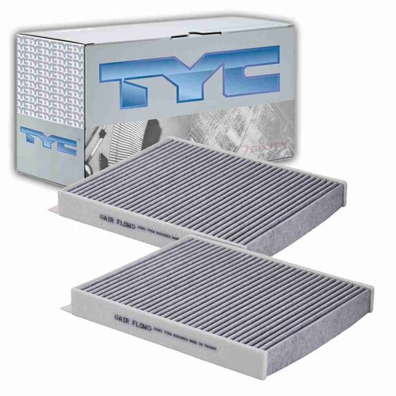 TYC Cabin Air Filter compatible with BMW 535i xDrive 2011-2016