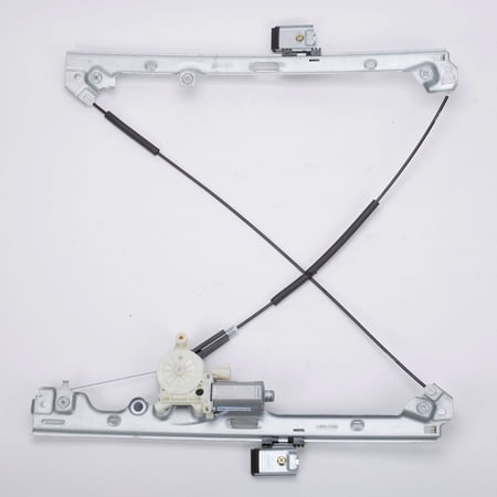 TYC Chevrolet Silverado Front Passenger Side Power Window Regulator Assy Fits select: 2000-2006 CHEVROLET TAHOE, 1999-2007 GMC NEW SIERRA