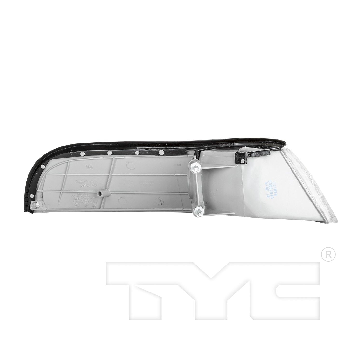 TYC Driver Side Left Fender Corner Parking and Side Marker Lamp F2AZ13201A For 1992-1997 Ford Crown Victoria