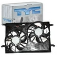 thumbnail image 1 of TYC Dual Radiator & Condenser Fan Assembly compatible with GMC Acadia 2007-2016, 1 of 6