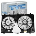 thumbnail image 1 of TYC Dual Radiator & Condenser Fan Assembly compatible with Honda Accord 2.4L L4 2003-2007, 1 of 7