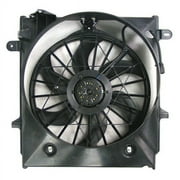 TYC For 01-11 Ranger Pickup Truck w/AC Radiator Condenser Cooling Fan Motor Assy