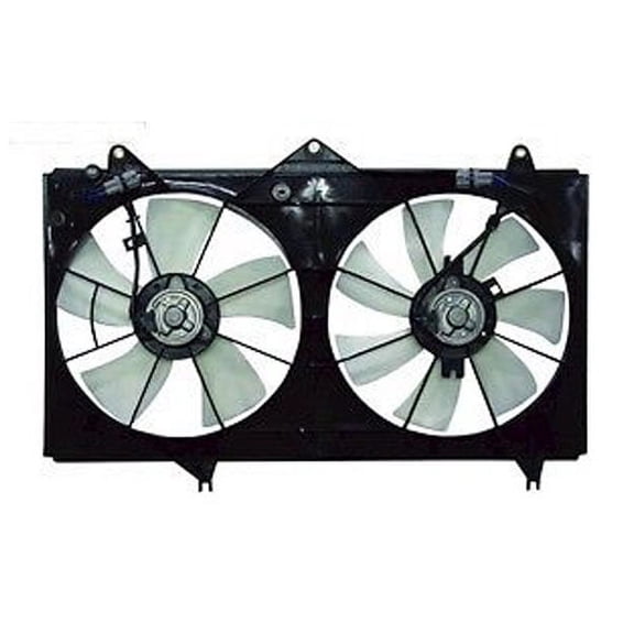 TYC For 02 03 04 05 06 Camry (US Built) Radiator AC Condenser Cooling Fan Motor