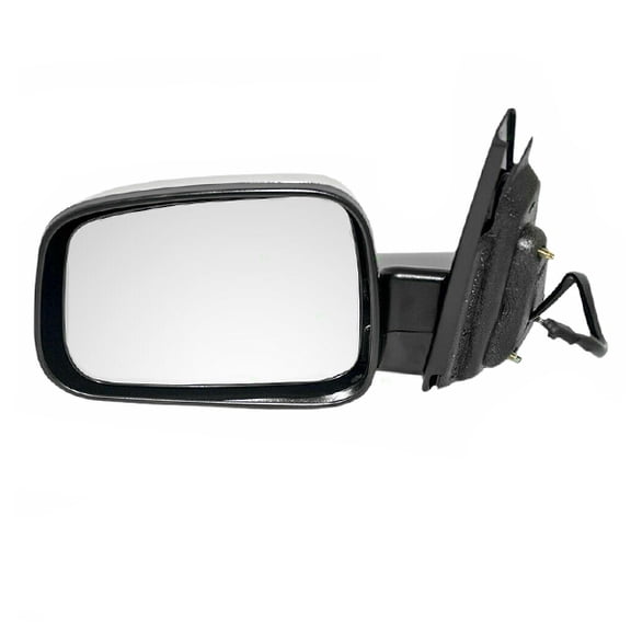 TYC For 06-11 HHR Rear View Mirror Power Bright Chrome Manual Folding Left Side
