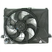 TYC For 07-08 Rando 2.7L Dual Radiator AC Condenser Cooling Fan Motor Shroud