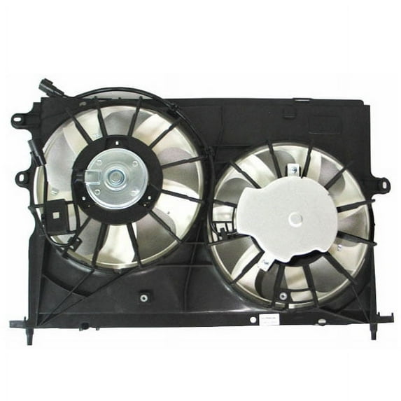 TYC For 09 10 11 12 13 Corolla Matrix Radiator A/C Condenser Cooling Fan Motor