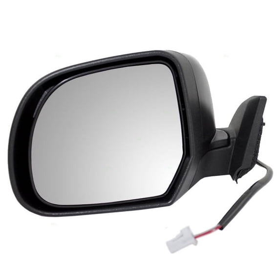 TYC For 11-13 Leaf Rear View Door Mirror Power Non-Heat Manual Folding Left Side