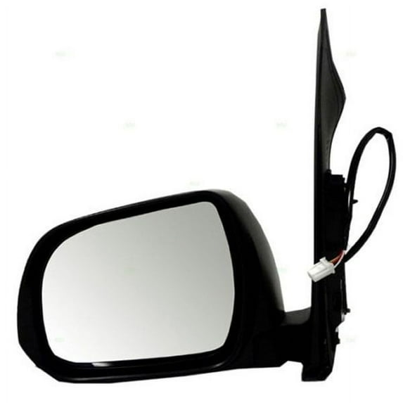 TYC For 11-14 Sienna Rear View Mirror Power Non-Heated Textured Black Left Side