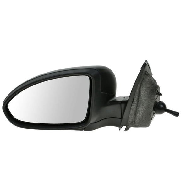 TYC For 11-16 Chevy Cruze Rear View Door Mirror Manual Remote Black Driver Side