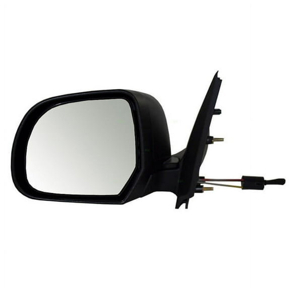 TYC For 12 13 14 Versa S Sedan Rear View Mirror Manual Remote w/Lever Left Side