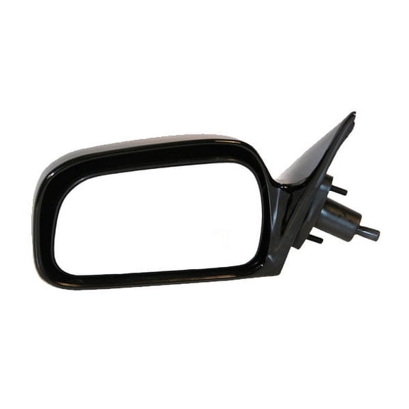 TYC For 92-96 Camry 2.2L/3.0L Rear View Mirror Manual Black Non-Fold Driver Side