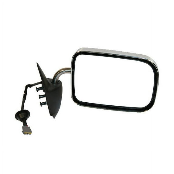 TYC For 94-97 Ram Pickup Truck Power Chrome Rear View Door Mirror 6x9 Right Side
