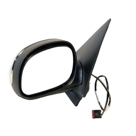 TYC For 98-02 Expedition Door Mirror Power Non-Heat w/o Signal Chrome Left Side