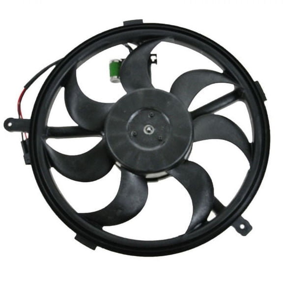 For Mini Cooper S Hatchback Clubman Radiator AC Condenser Cooling Fan Motor