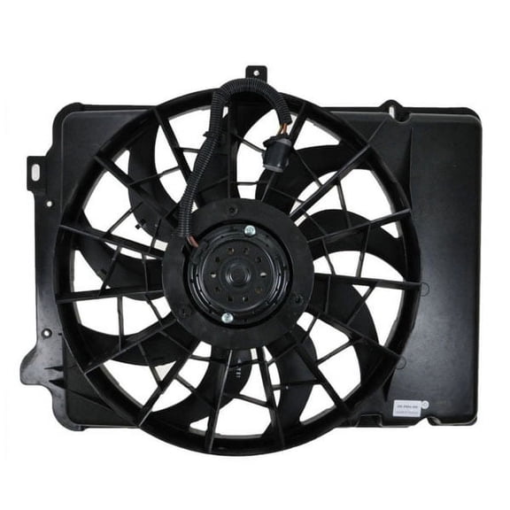 TYC For Tbird Continental Taurus 3.8L Radiator AC Condenser Cooling Fan Motor