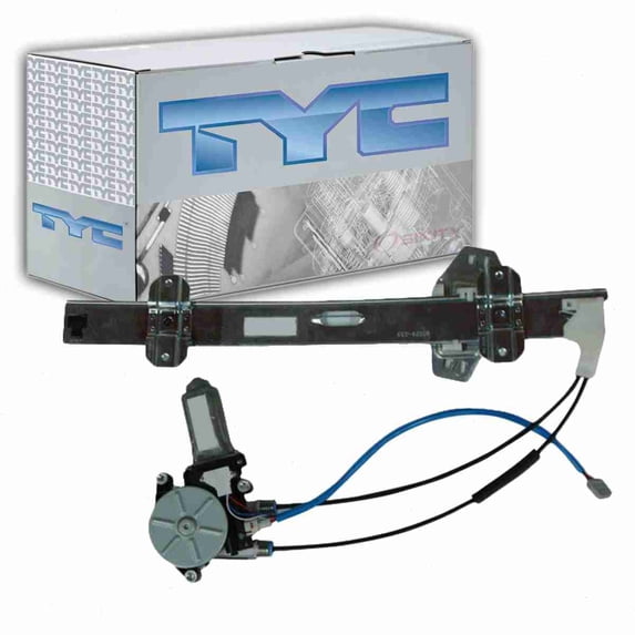 TYC Front Left Power Window Motor & Regulator Assembly compatible with Honda Accord 1994-1997