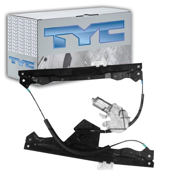 TYC Front Right Power Window Motor & Regulator Assembly compatible with Chrysler 200 2011-2014