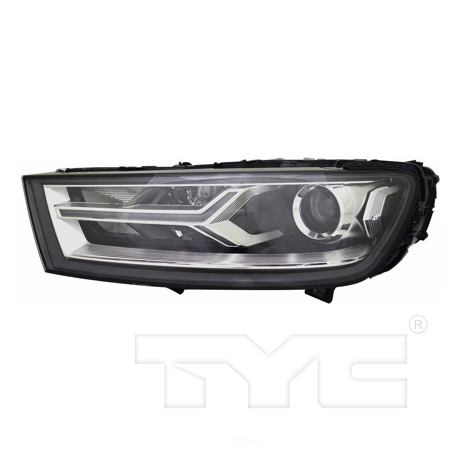TYC HID Headlight Front Lamp Left Driver for 17-19 Audi Q7 Fits 2018 Audi Q7