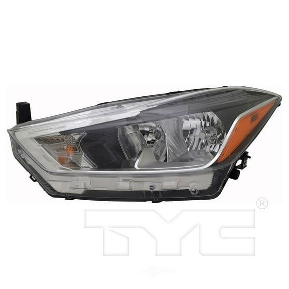 TYC Halogen Headlight Front Lamp Left Driver for 18-19 Nissan Kicks Fits 2018 Nissan Kicks