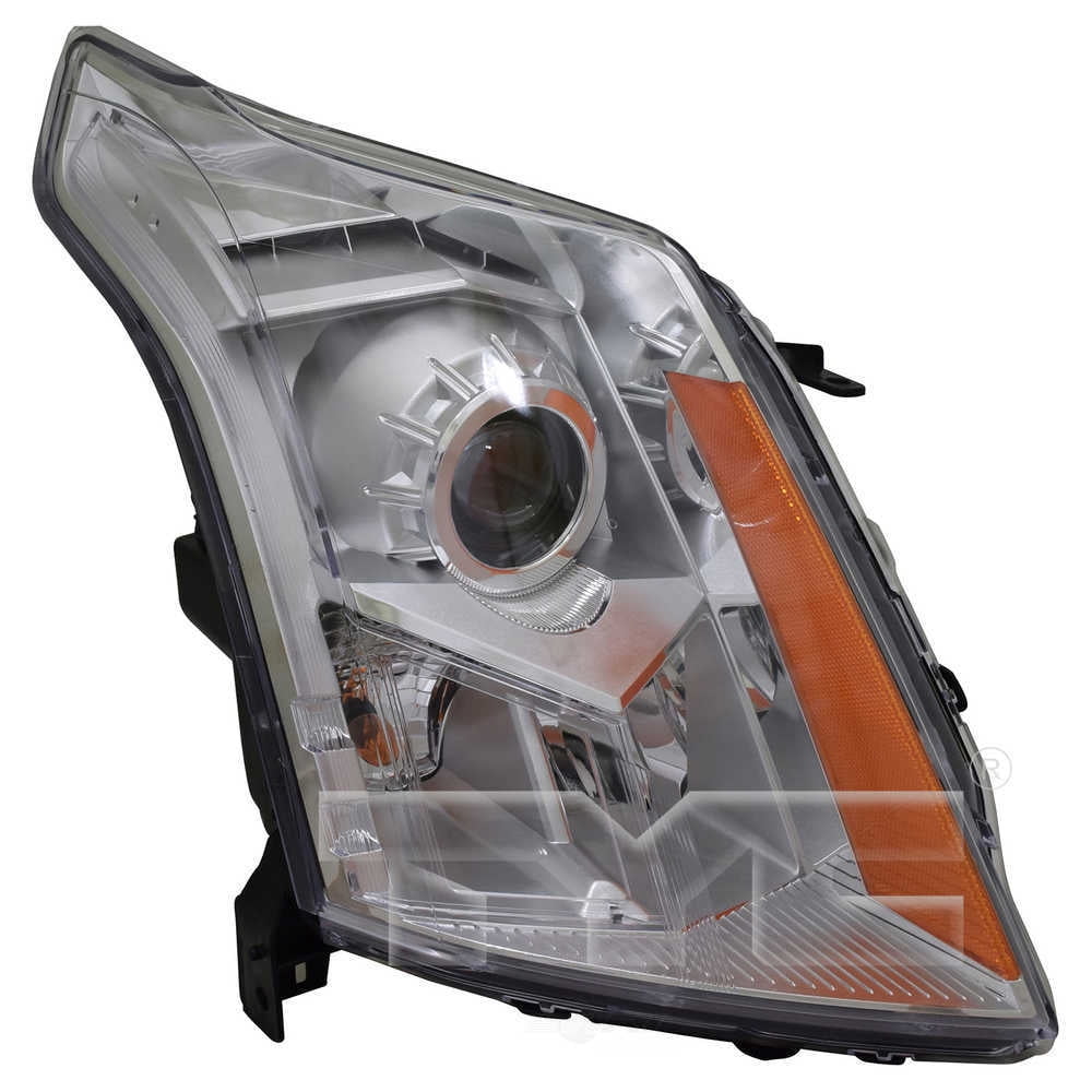 TYC Halogen Headlight Front Lamp for 14-16 Cadillac SRX Right Passenger Fits 2014 Cadillac SRX