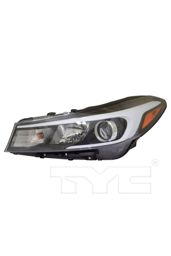 Halogen Headlight Front Lamp for 17-18 Kia Forte/Forte5 w/o LED Left Driver Fits 2018 Kia Forte