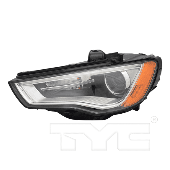 TYC Headlight Lamp for 15-16 Audi A3/S3 HID w/o Curve Lighting Left Driver Fits 2015 Audi S3