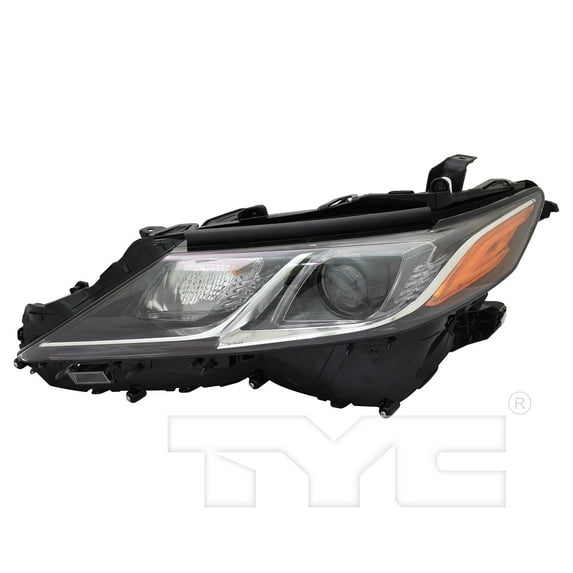 TYC Headlight Lamp for 18-19 Toyota Camry US Built L/LE/SE Bi-LED Left Driver Fits 2018 Toyota Camry
