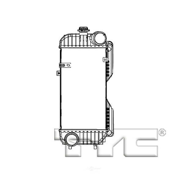 TYC Intercooler TYC 18067 fits 2016 Kia Optima 2.0L-L4 Fits 1999 Volkswagen Passat