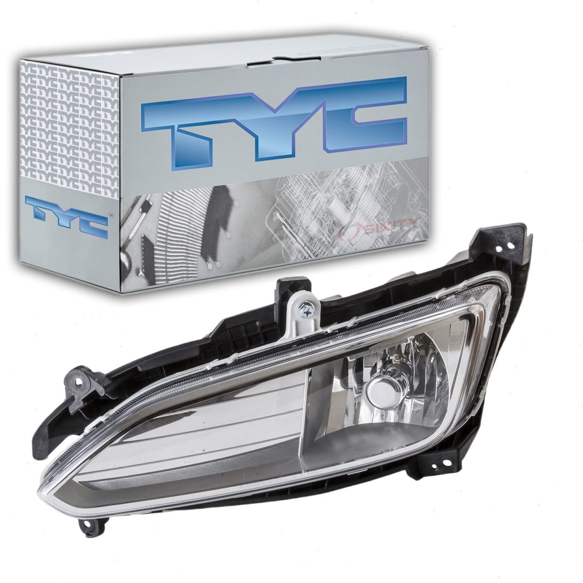 1 Pair Fog Lamp LED Foglight Assembly Sets For Hyundai IX45 Santa Fe 2013-2015 E - Foto 2