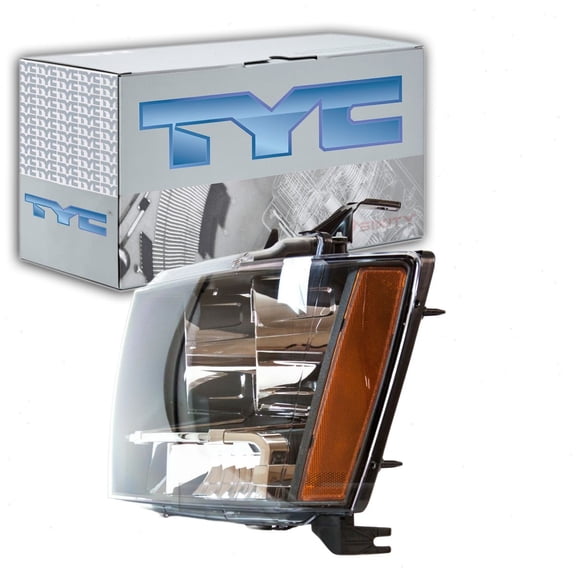 TYC Left Headlight Assembly compatible with Chevrolet Tahoe 2007-2014