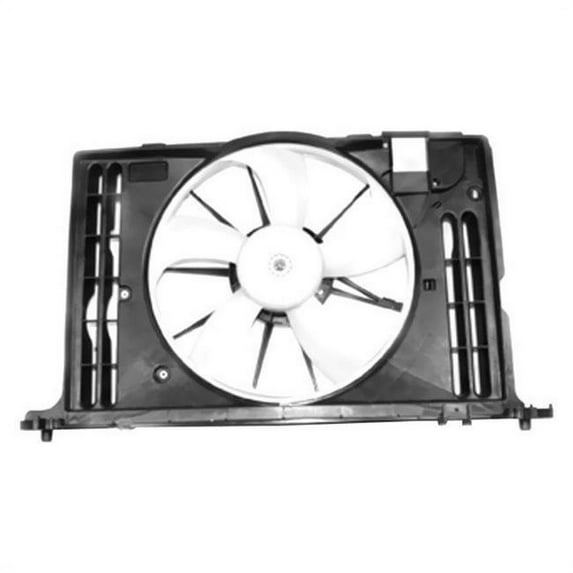 TYC Products 622130 Dual Radiator & Condenser Fan for 2009-2013 Matrix Toyota