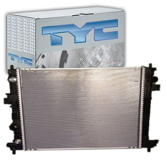 TYC Radiator compatible with Chevrolet Camaro 2.0L 3.6L L4 V6 2016-2020