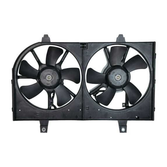 TYC Replacement Radiator/Condenser Cooling Fan Assy for Select Nissan Vehicles Fits 2001 Nissan Maxima