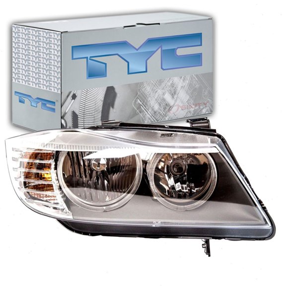 TYC Right Headlight Assembly compatible with BMW 335i 2009-2011