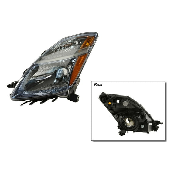 TYC SAE/DOT Approved Headlight Assembly, Halogen Fits select: 2006-2009 TOYOTA PRIUS