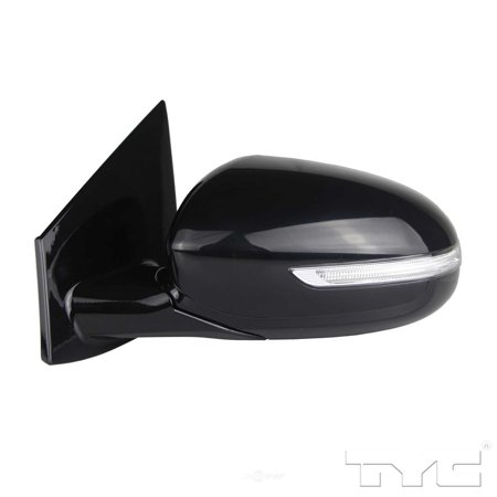 TYC Side Mirror for 17-19 Kia Sportage Power Heated w/Signal w/o Blindspot Left Fits 2018 Kia Sportage