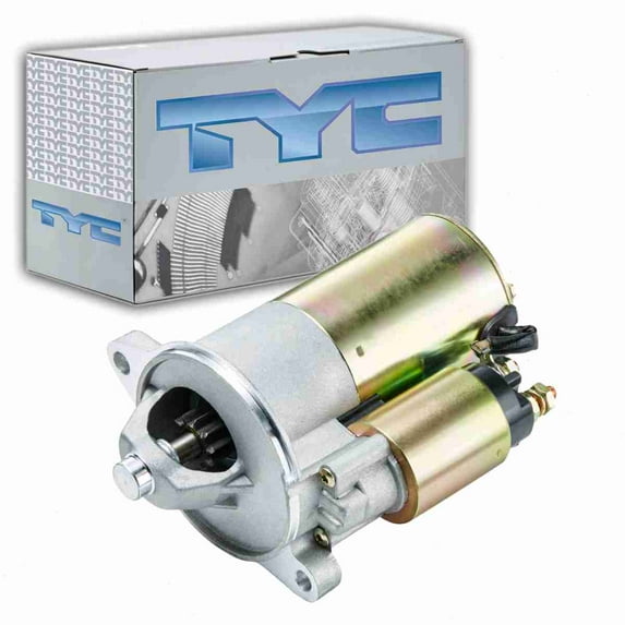 TYC Starter Motor compatible with Ford F-150 4.9L 5.0L 5.8L L6 V8 1992-1996