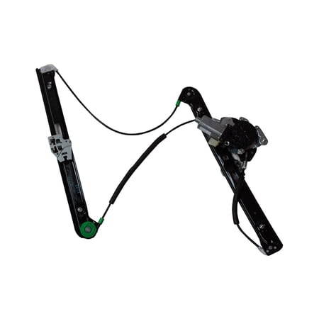 TYC for BMW 3 Series Front Driver Side Power Window Regulator Assy w/ Motor Fits select: 2001-2005 BMW 325, 1999-2000 BMW 323