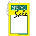 thumbnail image 1 of TYC426 Spring Sale Holiday Seasonal Elastic Knotted Price Strung Hang Tags with Strings Red and Yellow Pack of 100 (3 1/2" x 5 1/2") Business Store Signs, 1 of 3